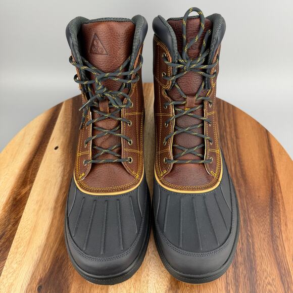 Nike Woodside 2 Dark Gold Leaf ACG Snow Winter Boot Rare Size 15 New 525393-770